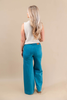 Calm Waters Teal Wide Leg Jeans