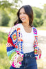 Sparks Of Color Crochet Cardigan
