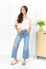 Mirror, Mirror Wide Leg Crop Jeans