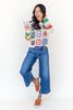 Shine On Mid Rise Clean Crop Denim Jeans