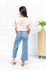 Mirror, Mirror Wide Leg Crop Jeans