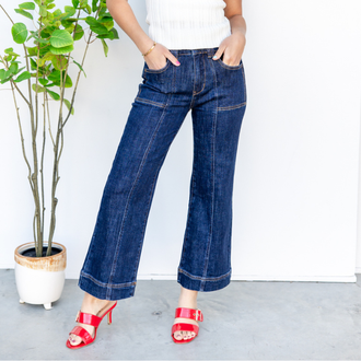 jessie g dress blues Judy Blue Jeans 82670 – The Turquoise Door Boutique LLC main image 0