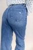 Blue Crush High Rise Wide Leg Jeans