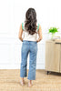 Own the Moment Classic Wide Crop Jeans