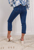 Catalina Cove Pull-on Capri Judy Blue Jeans