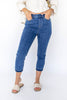 Catalina Cove Pull-on Capri Judy Blue Jeans