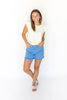 Baby Blues Mid Rise Frayed Hem Judy Blue Shorts