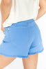 Baby Blues Mid Rise Frayed Hem Judy Blue Shorts