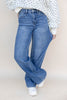 Blue Crush High Rise Wide Leg Jeans