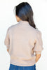 Always Lovely Puff Sleeve Knit Top