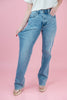 Walk This Way Tummy Control Slim Straight Leg Jeans