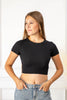 Meant to Be Crop Ribbed Sweater