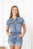 Boot Scoot Denim Romper