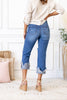 Hard to Handle Relaxed Fit Cuffed Jeans