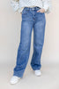 Blue Crush High Rise Wide Leg Jeans