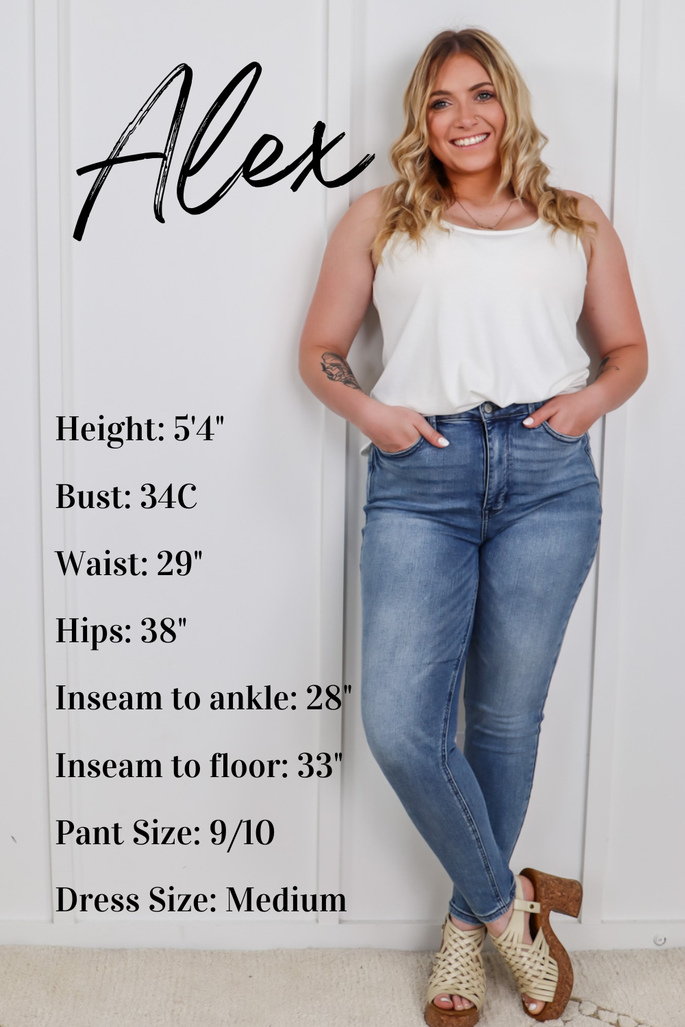 Proper Sizing Sizing Guidelines – Charming & Main