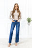 Something Special Mid Rise Front Seam Judy Blue Jeans