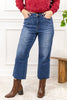 Market Morning Wide Crop Judy Blue Jeans