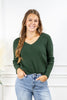 Good Advice Long Sleeve V-neck Sweater