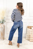 Market Morning Wide Crop Judy Blue Jeans