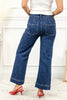 Violets are Blue Wide Crop Mica Denim Jeans