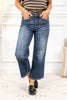 Country Dawn Tummy Control Wide Crop Judy Blue Jeans