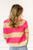 Canyon Glow Bright Stripe Sweater