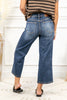 Country Dawn Tummy Control Wide Crop Judy Blue Jeans