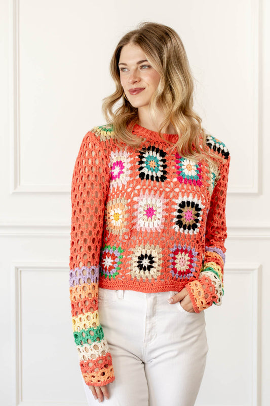 Mimi's House Crochet Sweater