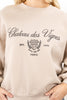 Parisian Vineyard Embroidered Sweatshirt