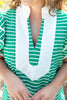 Classic Contrast Short Sleeve Top