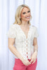Sheer Confidence Lace Blouse