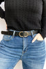 Cinch & Shine Buckle Belt