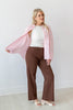 Understated Chic Classic Cotton Button Up Top