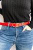 Cinch & Shine Buckle Belt