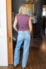 Hidden Gem High Rise Wide Leg Distressed Jeans