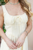 Corset Kisses Striped A-Line Dress