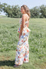 Floral Edge Wide Leg Floral Eyelet Cotton Pants