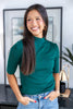 Timeless Touch Short Sleeve Mock Neck Sweater