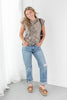 Icon Behavior Distressed Straight Leg Jeans
