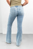 Make Your Mark Low Rise Flare Jeans