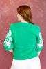 Pop of Clover Sweater