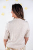Soft Soul Short Sleeve Crewneck Wool Blend Sweater