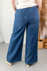 Almost Famous Wide Leg Brushed Denim Jeans
