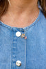 Freedom Stack 5 Piece Charm Necklace