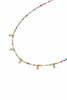 Sweet Charms Multi-Color Beaded Choker Necklace