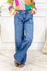 Rhythm & Blues Wide Leg Trouser Mica Denim Jeans