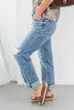 Icon Behavior Distressed Straight Leg Jeans