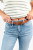 Chic in Circles Double Loop Belt