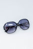 Drama Statement Oversized Round Sunglasses